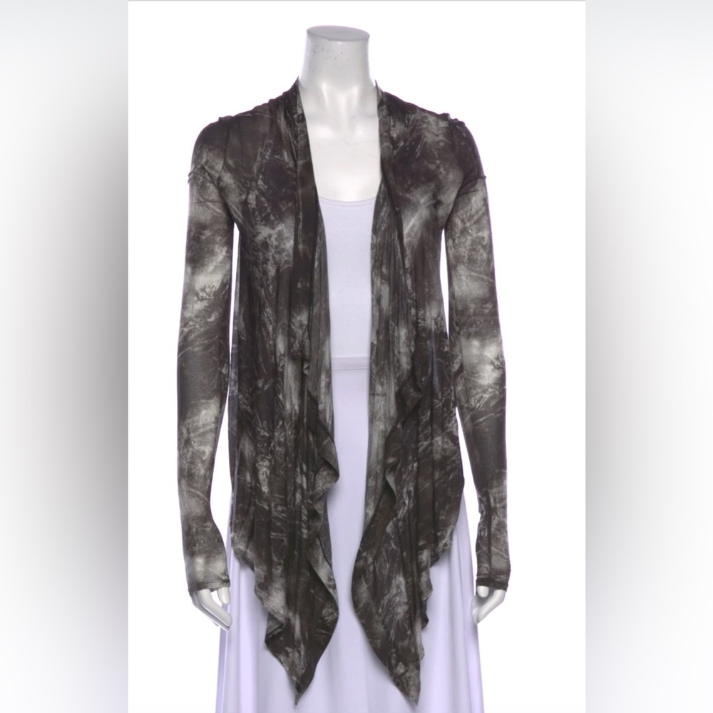 Helmut Lang Tie-Dye Cardigan
